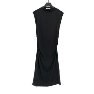 REFORMATION Billy Knit Midi Dress Black M?